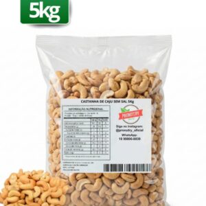 CASTANHA DE CAJU W1 SEM SAL 5KG - PRONUTRY