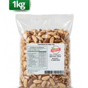 CASTANHA DO PARÁ INTEIRA PREMIUM 1KG - PRONUTRY