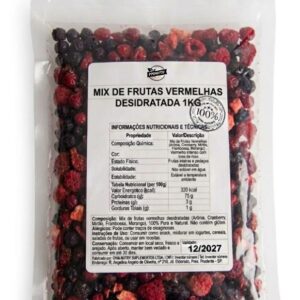 MIX FRUTAS VERMELHAS DESIDRATADAS 1KG - PRONUTRY