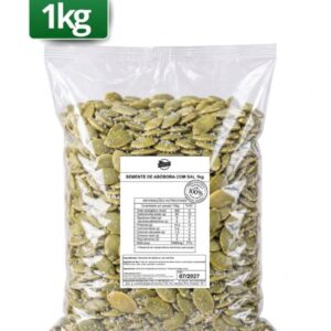 SEMENTE DE ABÓBORA COM SAL 1KG - PRONUTRY