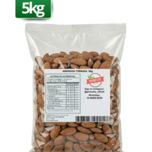 AMENDOA TORRADA SEM SAL 5KG - PRONUTRY