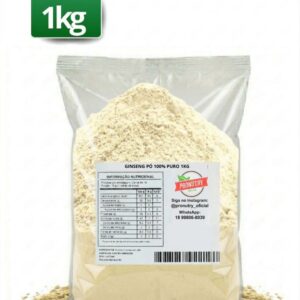 GINSENG PÓ 100% PURO 1KG - PRONUTRY