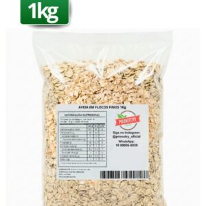 AVEIA FLOCOS FINOS 1KG - PRONUTRY