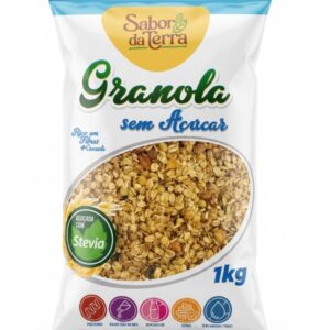 GRANOLA SEM AÇÚCAR 1KG - SABOR DA TERRA
