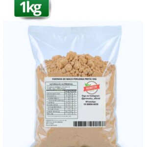 FARINHA DE MACA PRETA PERUANA 1KG - PRONUTRY