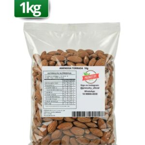 AMENDOA TORRADA SEM SAL 1KG - PRONUTRY
