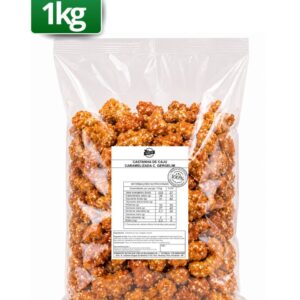 CASTANHA DE CAJU CARAMELIZADA C/ GERGELIM 1KG - PRONUTRY
