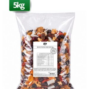 MIX DE FRUTAS DESIDRATADAS COM COCO 5KG - PRONUTRY