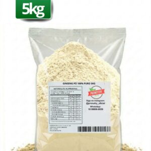 GINSENG PÓ 100% PURO 5KG - PRONUTRY
