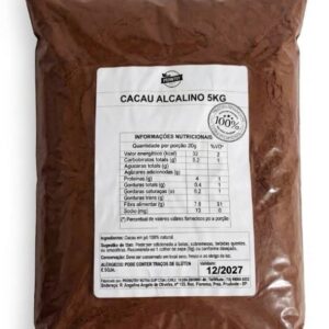 100% CACAU ALCALINO 5KG - PRONUTRY
