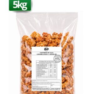 CASTANHA DE CAJU CARAMELIZADA C/ GERGELIM 5KG - PRONUTRY