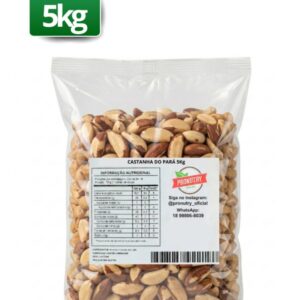CASTANHA DO PARÁ INTEIRA PREMIUM 5KG - PRONUTRY