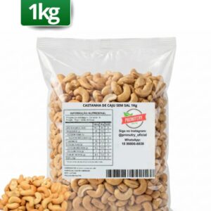 CASTANHA DE CAJU W1 SEM SAL 1KG - PRONUTRY
