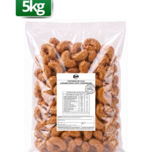 CASTANHA DE CAJU CARAMELIZADA LEITE CONDENSADO 5KG - PRONUTRY