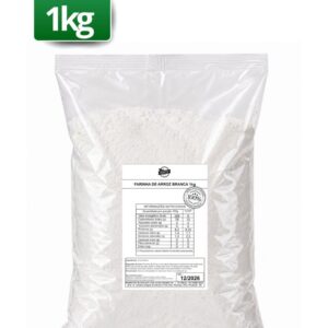 FARINHA DE ARROZ BRANCA 1KG - PRONUTRY