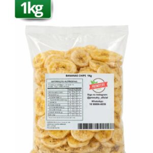 BANANA CHIPS SALGADA 1KG - PRONUTRY
