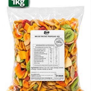 CHIPS FRUTAS TROPICAIS 1KG - PRONUTRY