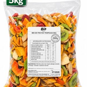 CHIPS FRUTAS TROPICAIS 5KG - PRONUTRY