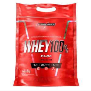 WHEY PROTEIN 100% POUCH CHOCOLATE 1,8Kg (INTEGRALMÉDICA)