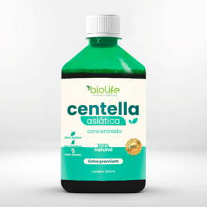 CENTELLA ASIÁTICA - 500ML- PACK 48UNID com DESCONTO- (BIOLIFE)