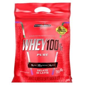WHEY PROTEIN 100% POUCH GELATO DI LATTE 900g - INTEGRALMEDICA