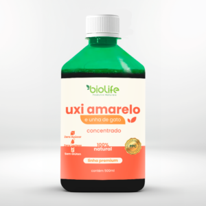 UXI AMARELO C/ UNHA DE GATO - 500ML (BIOLIFE)