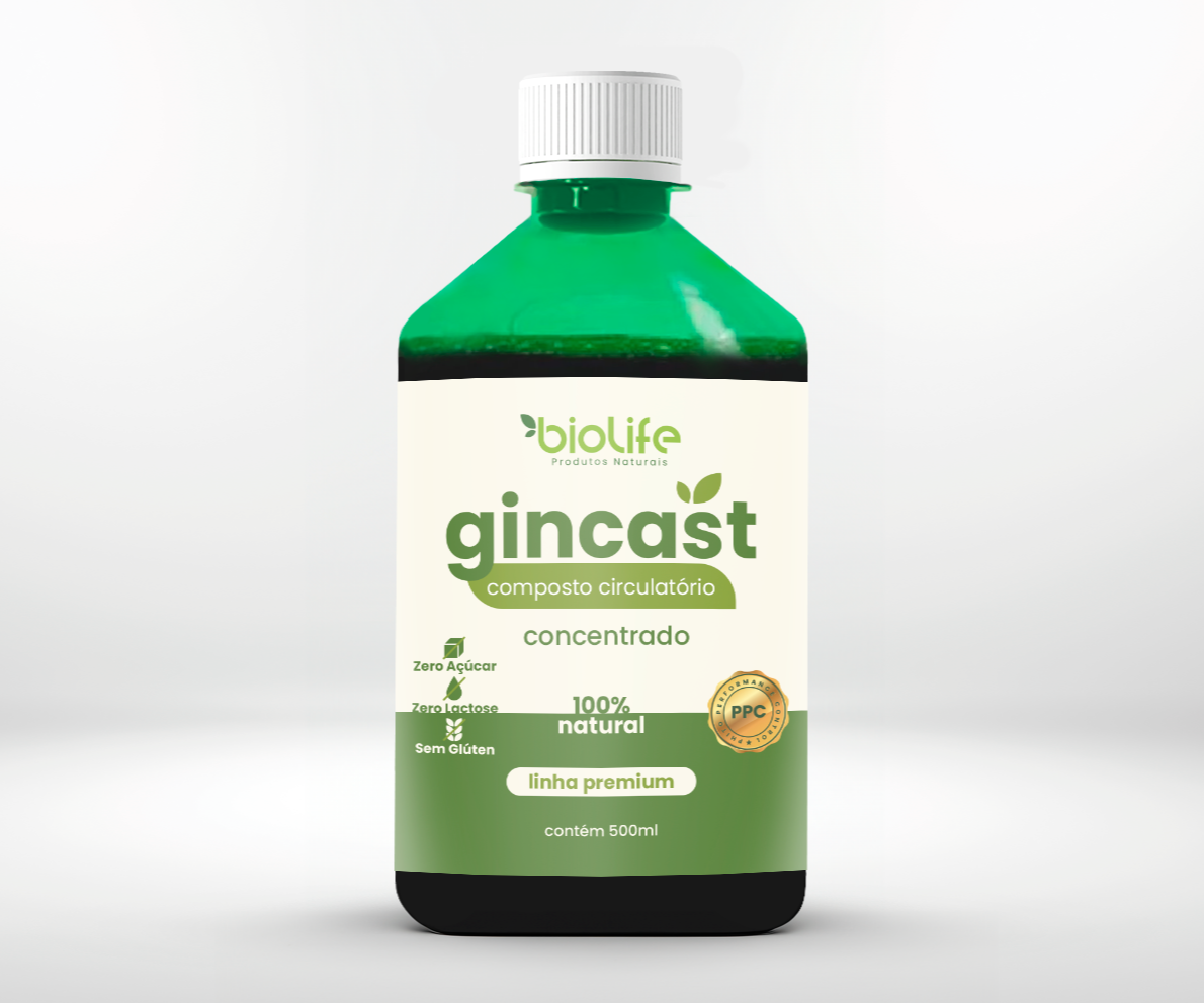 GINCAST LÍQUIDO - 500ML (BIOLIFE)
