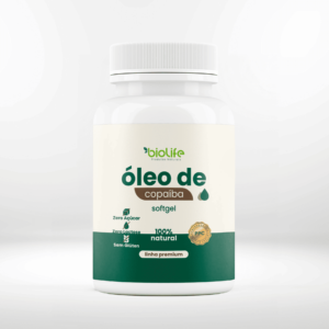 ÓLEO DE COPAÍBA SOFTGEL - 60 CAPS (BIOLIFE)