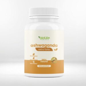 ASHWAGANDA 60 caps 500mg - BIOLIFE
