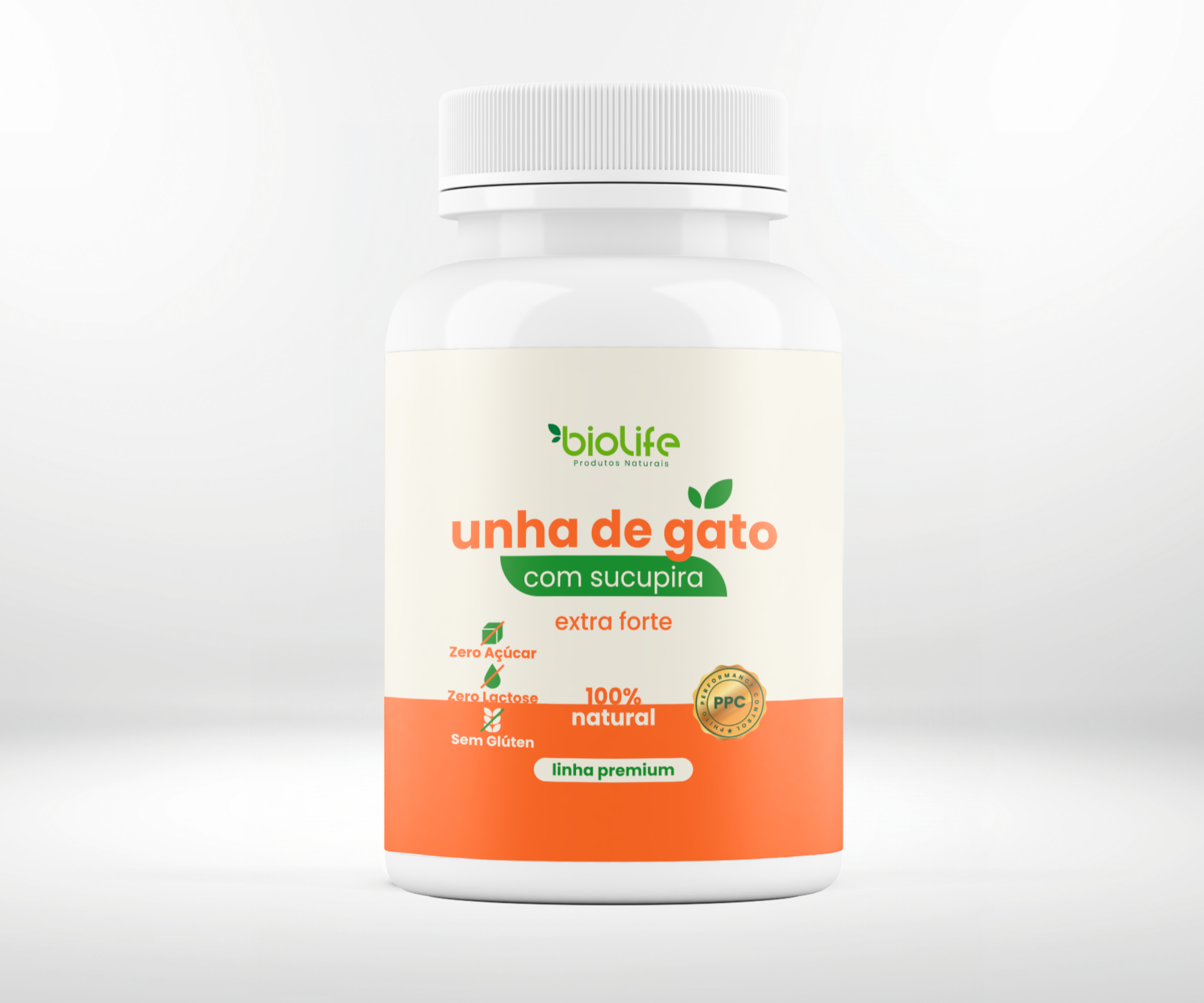 UNHA DE GATO + SUCUPIRA - 100 CAPS (BIOLIFE)