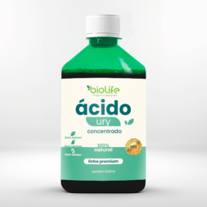ÁCIDO URY -500ML- PACK 48UNID com DESCONTO- (BIOLIFE) )