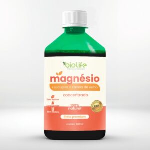 MAGNÉSIO + SUCUPIRA + CANELA DE VELHO - 500ml (BIOLIFE)
