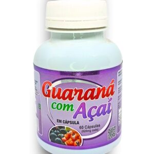 GUARANÁ COM ACAÍ - 60 CAPS 620 MG (POLY FLORA)