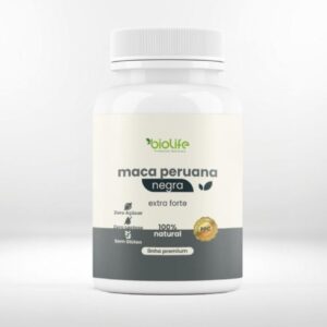MACA PERUANA NEGRA 100 Caps 500MG - BIOLIFE