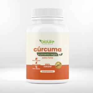 CÚRCUMA + PIMENTA NEGRA - 60 CAPS (BIOLIFE)