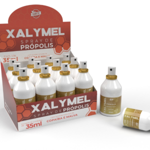 XALYMEL SPRAY PRÓPOLIS - 35ml Gengibre- CX com 12