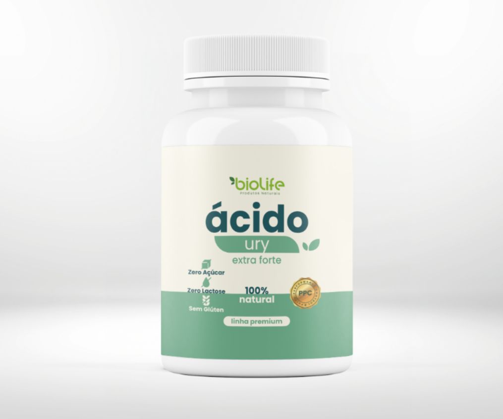 ÁCIDO URY - 100 CAPS (BIOLIFE)