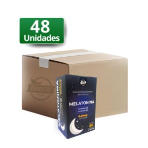MELATONINA - blister 60caps - PRONUTRY (PACK 48UNID com DESCONTO)