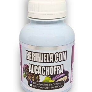 BERINJELA COM ALCACHOFRA - 60 CAPS 500MG (POLY FLORA)