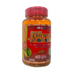 ÓLEO DE SEMENTE DE ABÓBORA - 60 CAPS 1350MG (POLY FLORA)