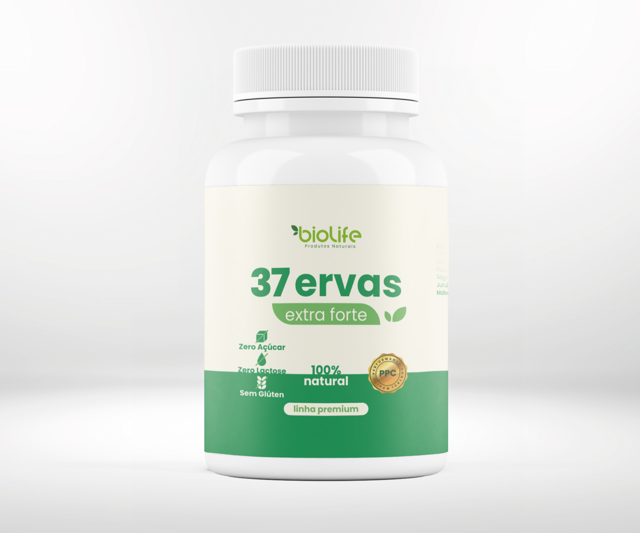 37 ERVAS- 100 CAPS- PACK 48UNID com desconto - ( BIOLIFE )