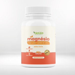 MAGNÉSIO + SUCUPIRA + CANELA DE VELHO - 100 CAPS (BIOLIFE)
