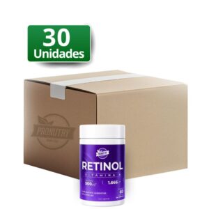 RETINOL VITAMINA A - 60caps - PRONUTRY (PACK 30UNID com DESCONTO)