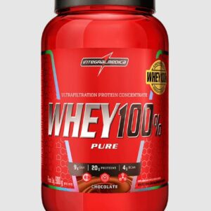 WHEY PROTEIN 100% POTE CHOCOLATE 900G - INTEGRALMÉDICA