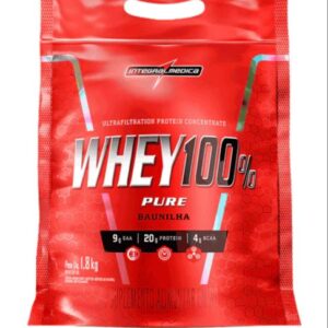 WHEY PROTEIN 100% POUCH BAUNILHA 1,8Kg (INTEGRALMÉDICA)
